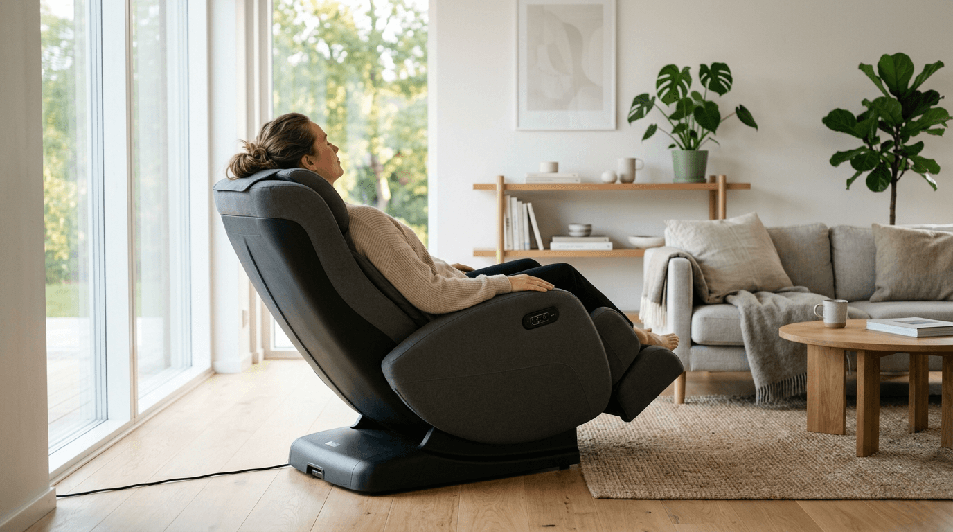 Eerste week in de massagestoel: wat je lichaam doormaakt
