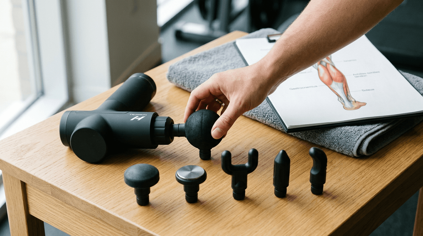 Massagepistool opzetstukken uitgelegd zonder marketingpraat