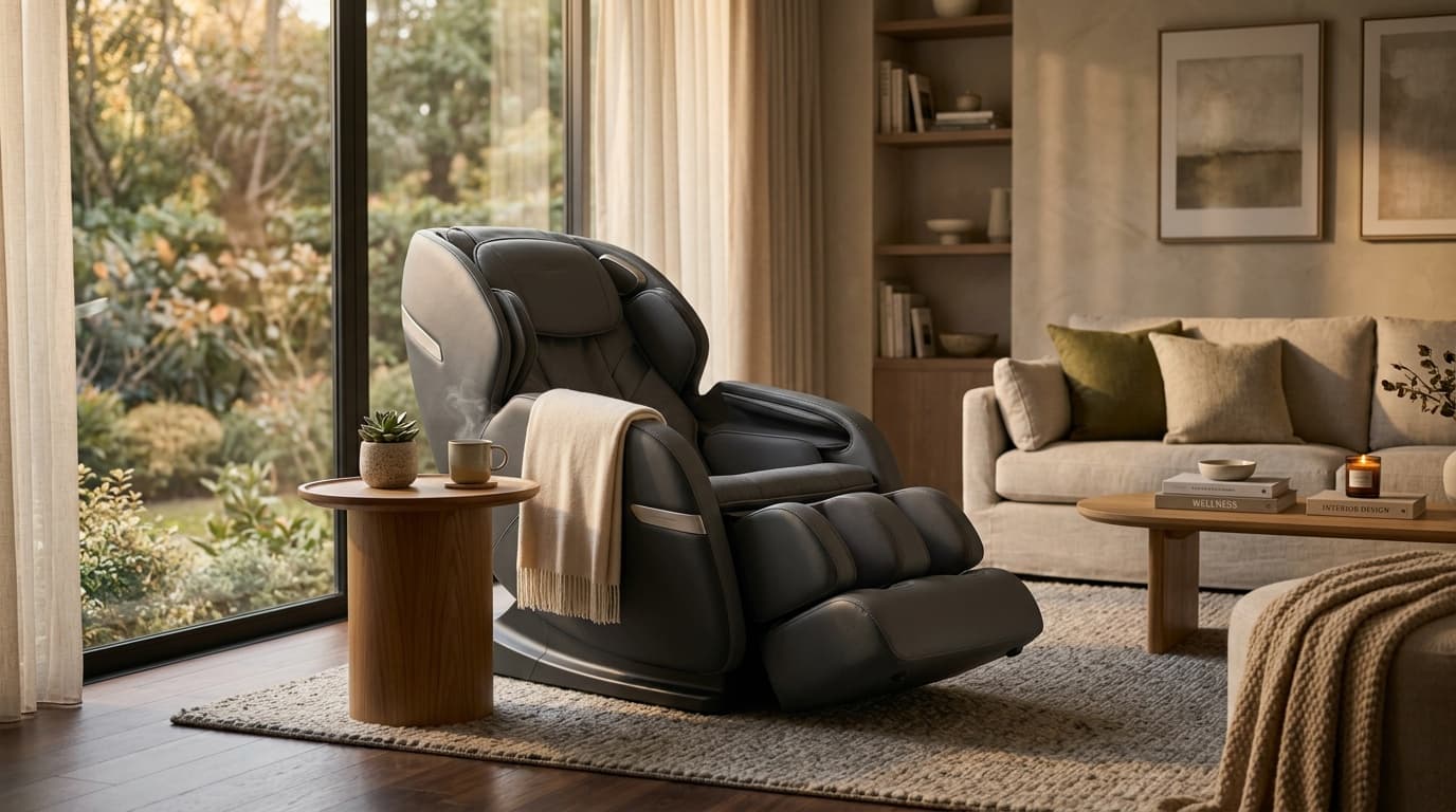 Shiatsu massagestoel