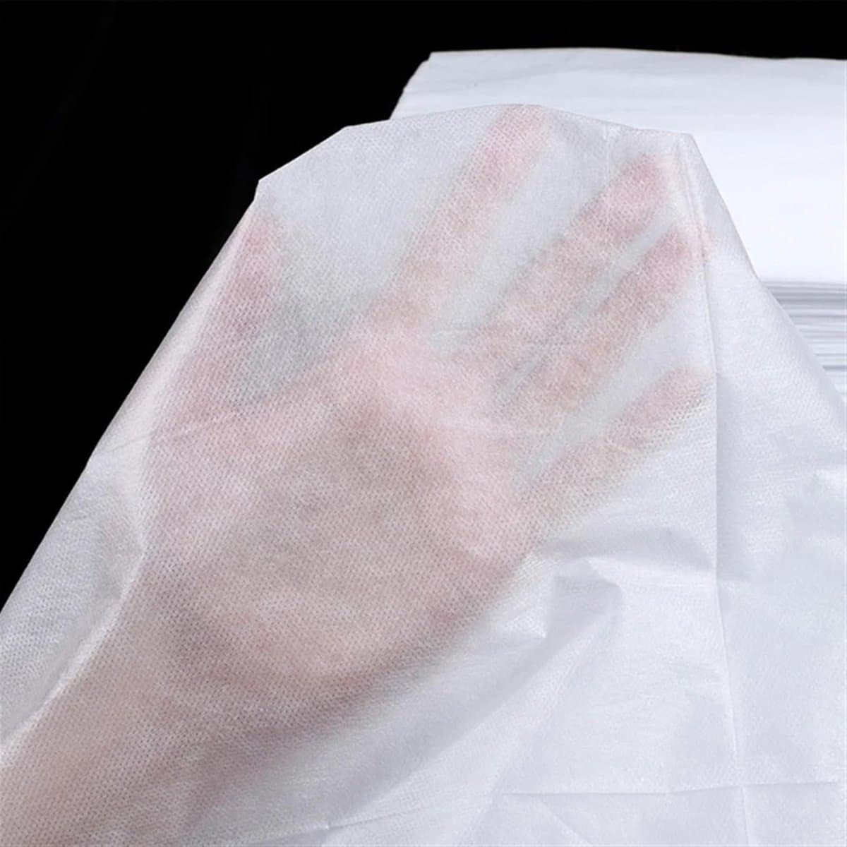 Hoes voor massagestoel - Vlies hoezen - Schoon en hygiënisch werken - Met handige gaten - 80 x 180 cm thumbnail 3