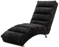 Massagestoel 148x55x87cm Stoel Zwart Linnen Ergonomische Elektrische Massage Lange Ligstoel Met 5 Standen Voor Kantoor Woonkamer Slaapkamer