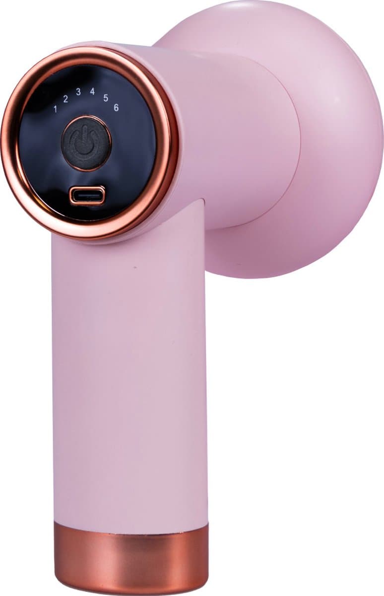 Massage Gun Professioneel - Incl. 5 Massagekoppen - Massage Apparaat - Massage Pistool - Peach Beauty thumbnail 4