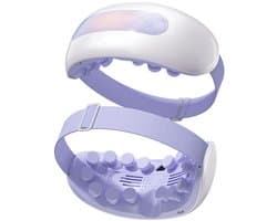Oogmassage-apparaat met intelligente verwarming, trillingen, stoomverneveling en oogmasker voor oogverzorging en -verzachting, acupressuurmassage en vernevelde verlichting.