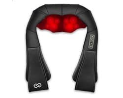 Shiatsu Massagekussen - Elektrisch - Nek, Schouder en Rug - Infrarood Warmtefunctie - 8 Massagekoppen - Massageapparaat