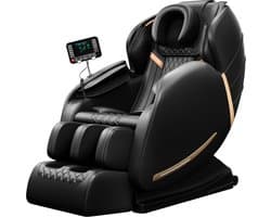 Molini Elektrische Massagestoel (Sensa) - met scherm, muziek, Bluetooth en veel opties - Welness - zwart
