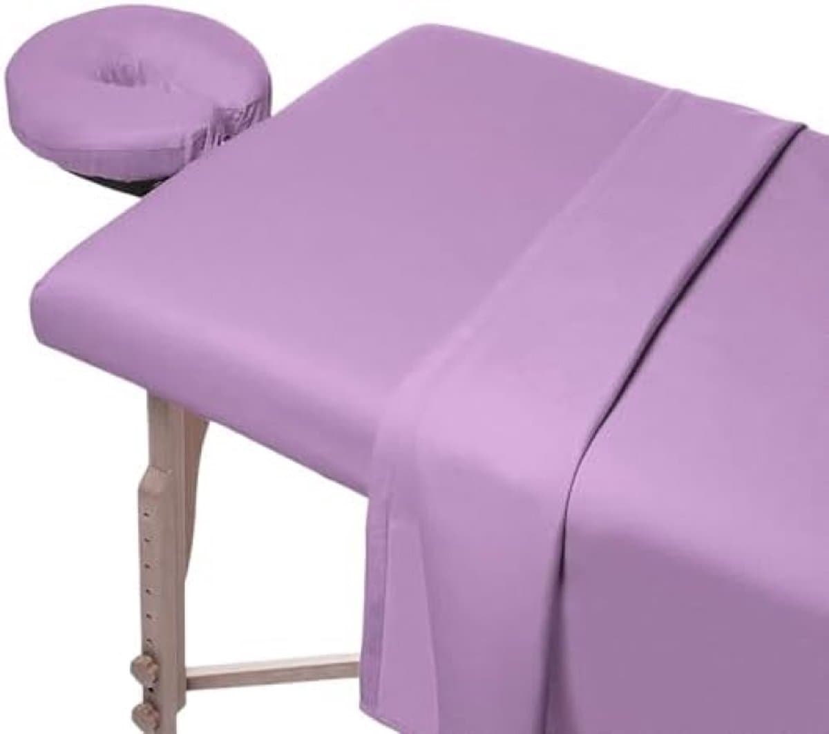 PromoHome Massagestoel Bekleding Set - 3-delige Microvezel Hoes voor Comfortabele Behandelingen - afbeelding 1