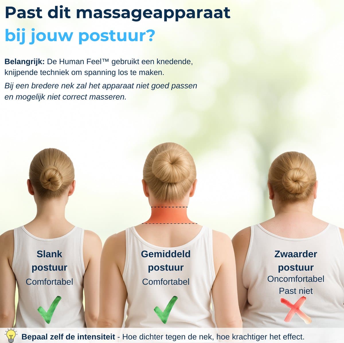 Health Bay® Human Feel - Nekmassage Apparaat - Massage Apparaat voor Nek en Schouder - Shiatsu Massagekussen Draadloos - Jouw Persoonlijke Masseur voor Thuis thumbnail 5