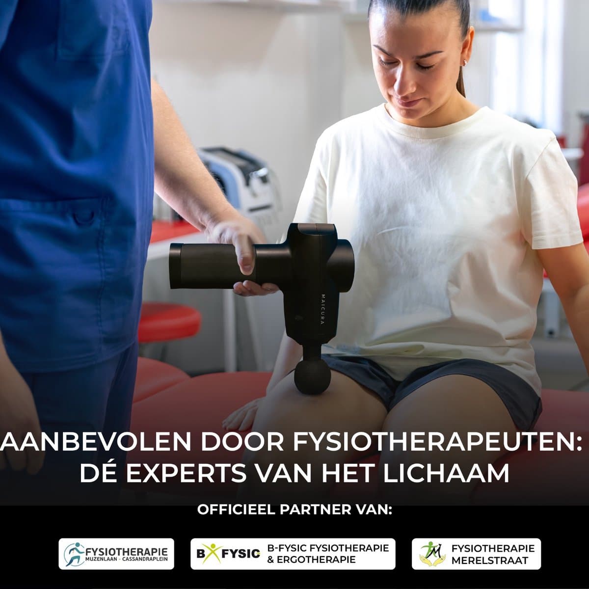 Maicura PRO SE - Massage Gun - Professioneel - Massage Apparaat - Massage Pistool - 10 massagekoppen thumbnail 2
