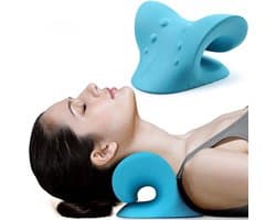 Nekstretcher-massage apparaat - massagekussen - nekmassage-shiatsu - kussen voor nekklachten - zonder handleiding