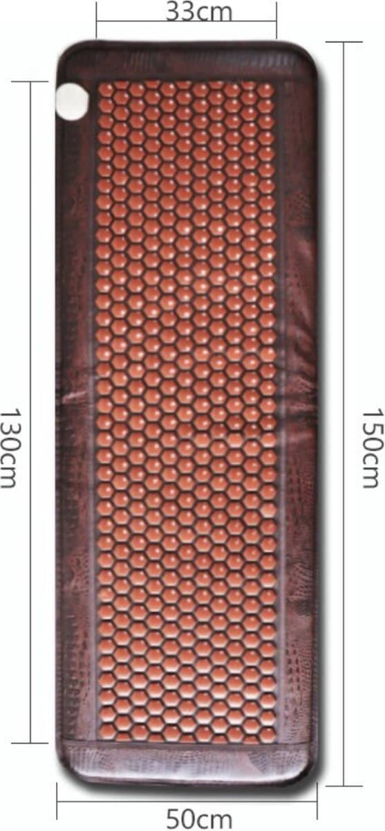 Happyment Massagematras - Massage Apparaat - Massagemat - Accupressuur Mat - Met Warmte - 50 x 150 cm thumbnail 3
