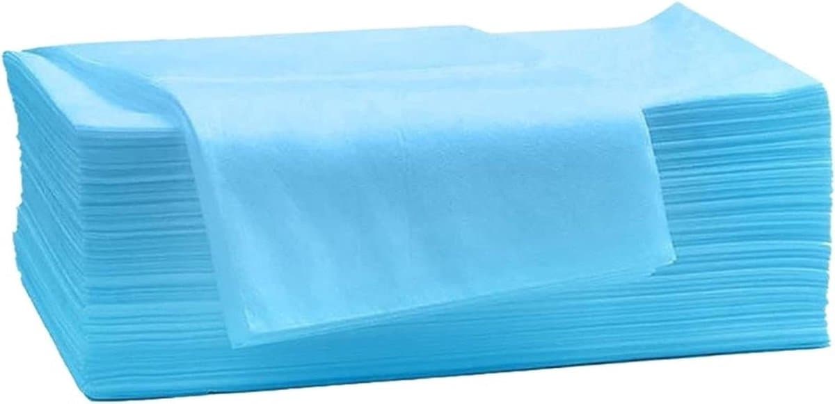 Hoes voor massagestoel - Vlies hoezen - Schoon en hygiënisch werken - Met handige gaten - 80 x 180 cm