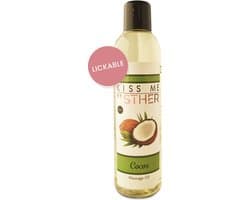 Sther Premium Massageolie - Cocos (Coconut) - 250ml - Natuurlijk Glijmiddel op Oliebasis - Met Avocado-olie - Langdurig Glijvermogen - afbeelding 1