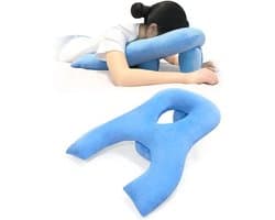 Gezicht naar beneden kussen voor herstel na oogchirurgie - Comfortabel massage kussen met armgat voor slapen - afbeelding 1