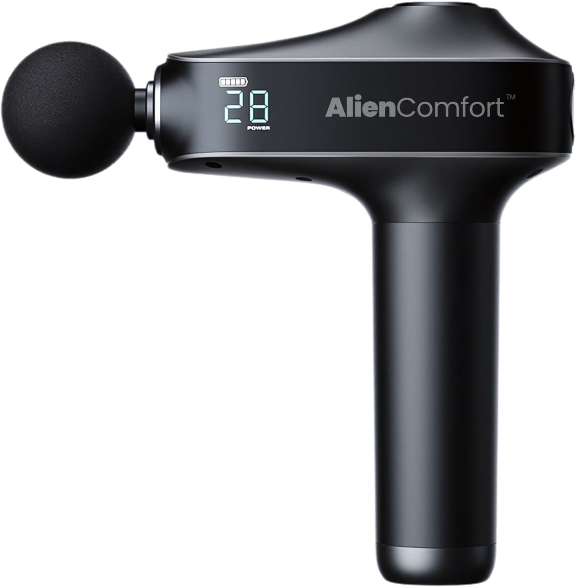 AlienComfort™ Massagegun Kepler-22b - Inclusief 6 Massagekoppen - Met Opbergkoffer - Borstelloze motor - Massage gun - Massage Pistool - Massage thumbnail 4