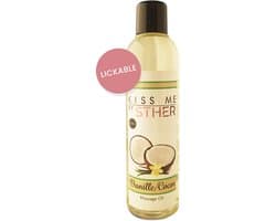 Sther Premium Massageolie - Vanille Cocos - 250ml - Natuurlijk Glijmiddel op Oliebasis - Met Avocado-olie - Langdurig Glijvermogen - afbeelding 1
