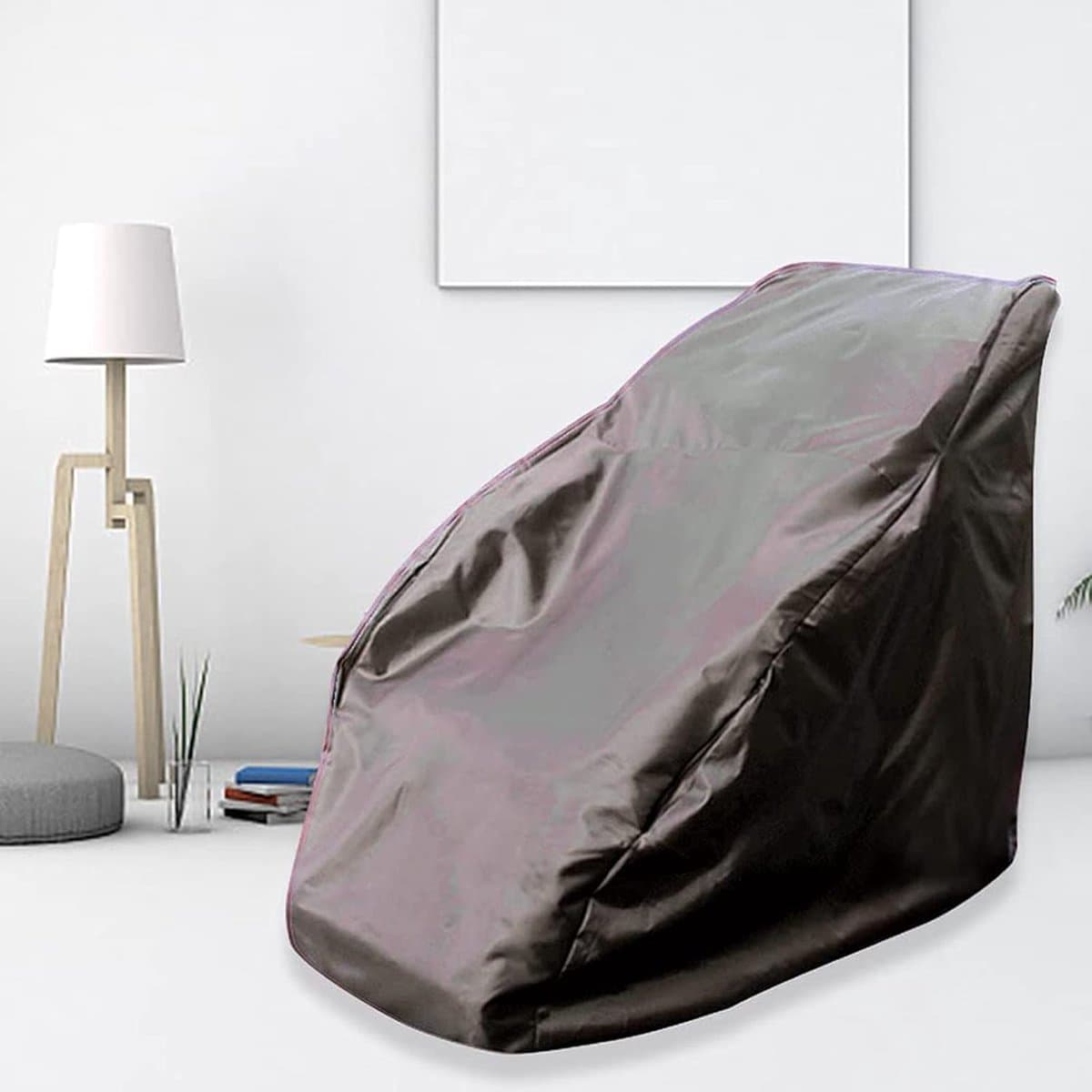 Massagestoel Beschermhoes - Fauteuil Cover - Meubels Beschermen - Waterdicht Scheurbestendig - Universeel - Zwart thumbnail 3
