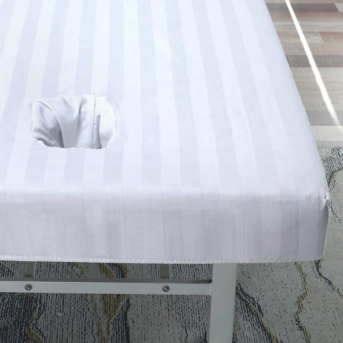 Hoes voor massagestoel - Massagebed overtrek - Wellness en spa - Anti-slip oppervlak - 80 x 190 cm - Zoals afgebeeld thumbnail 3