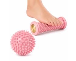 GUAPÀ® Voetmassage Roller met Massage Bal - Voetreflexologie - Plantar Fasciitis - Voetroller - Massagebal - Massageroller - Triggerpoint Bal - Voetmassage Apparaat - Fascia Release Ball - Voetmassage Apparaat Voetcomfort Roller met Massage Bal - afbeelding 1