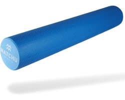 Matchu Sports - Foam roller - Foamroller - Massage - Massage roller - 90 cm - Zacht- Blauw - afbeelding 1