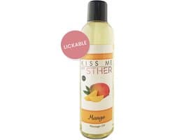Sther Premium Massageolie - Mango - 250ml - Natuurlijk Glijmiddel op Oliebasis - Met Avocado-olie - Langdurig Glijvermogen - afbeelding 1