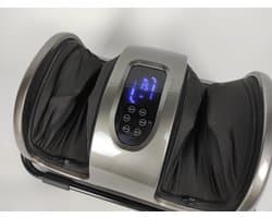 Shiatsu Voetmassage Apparaat - Verschillende Massagekoppen - Warmtefunctie - Donkergrijs