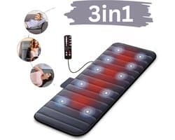 Massagematras - Massage matras met warmte - Massage matras - Massage mat - Volledig lichaam - Vibratie